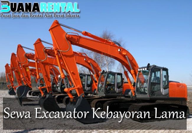 Sewa Excavator kebayoran Lama