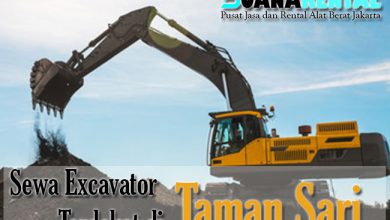 Sewa Excavator Taman Sari